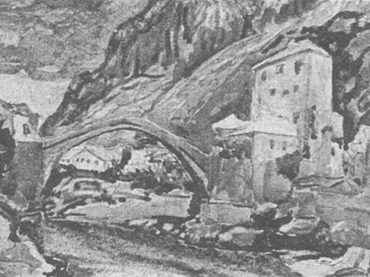 Historija Mosta pored tvrđave