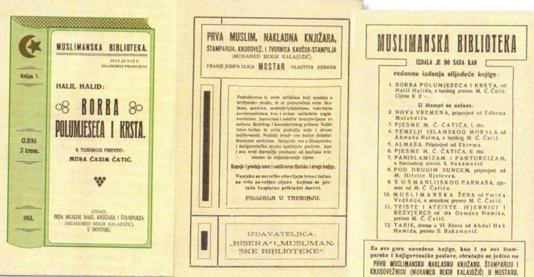 Bošnjačko buđenje iz mrtvila 1911: Muslimanska biblioteka Muhameda Bekira Kalajdžića