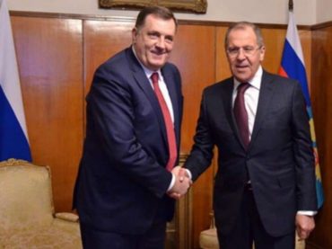 Otvaranje centra je krinka, Lavrov dolazi podržati Dodika