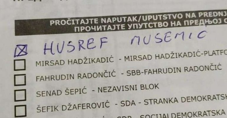 MNOGO VIKE NI ZA ŠTO: Broj nevažećih listića isti kao i prije četiri godine