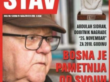 NOVI STAV: Bosna je pametnija od svojih naroda