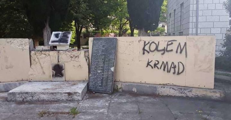 Stolac: Fašistički vandali ponovo u akciji