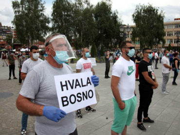 Protest “za vapaj, vazduh i život u Novom Pazaru, Sjenici i Tutinu”