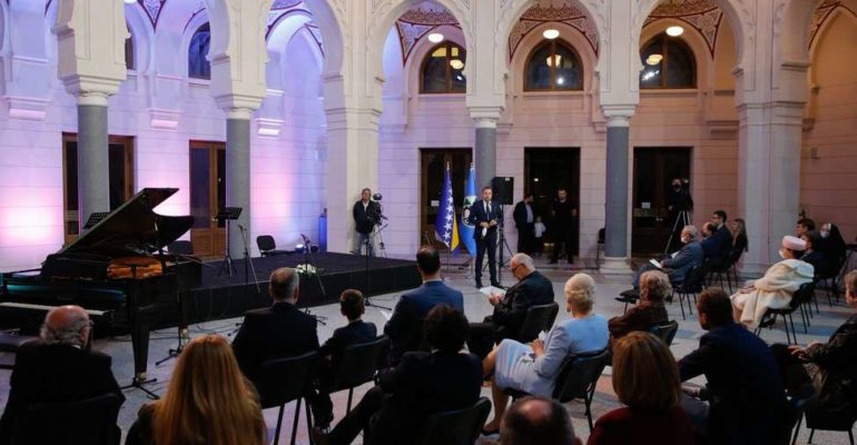 Koncert četiri nacionalna društva održan u Vijećnici: Potpisan i važan sporazum o saradnji